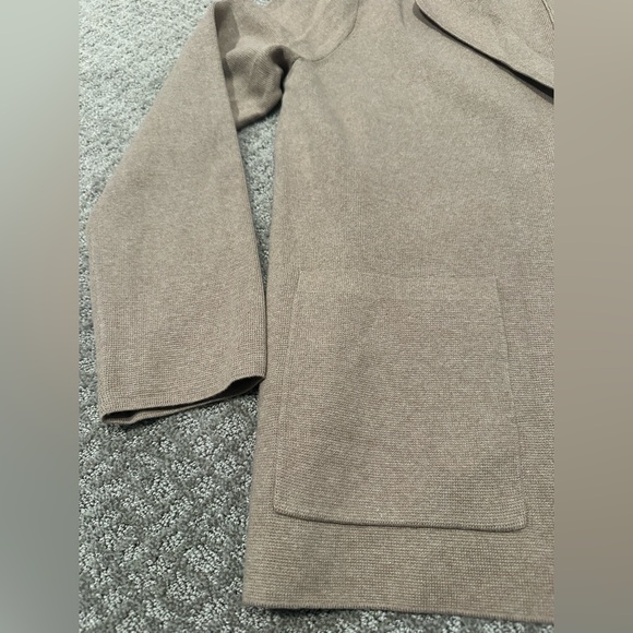 NWT J. Crew Women's Two Button Sweater Blazer Tan - Size L - Picture 10 of 11